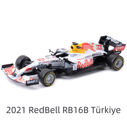 Bburago 1:43 2021 Red Bull RB16B #33 Turkey F1 Formula Car Static Die Cast Vehicles Collectible Model Racing Car Toys