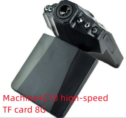 Portable Car Video Recorder Wide-angle Loop Recording Car Detector JC10