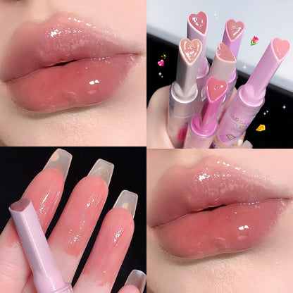 Full Lips Mirror Water Light Fading Lip Lines Moisturizing And Nourishing Lipstick