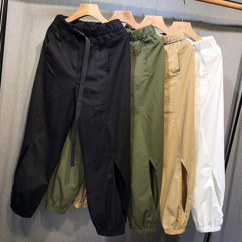 Women's Fashion Loose Casual High Waist Tooling Pants