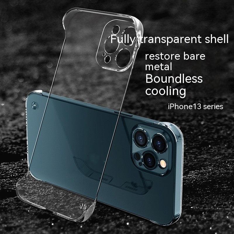 Borderless Phone Case Transparent And Anti Drop