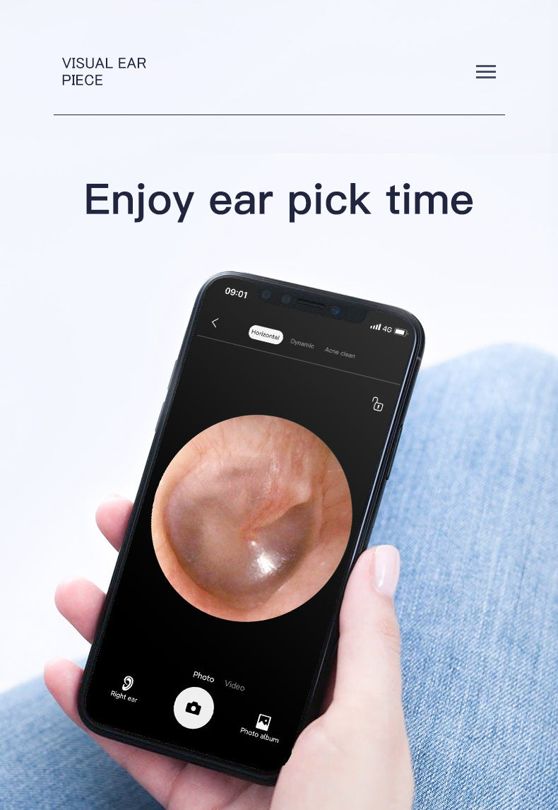 Visual Earpick Endoscope Smart Ear Picking Tools WiFi