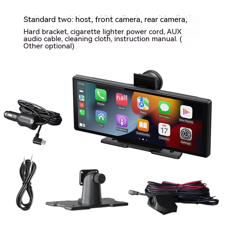 1026-inch Wireless Carplay Recorder Multimedia Car