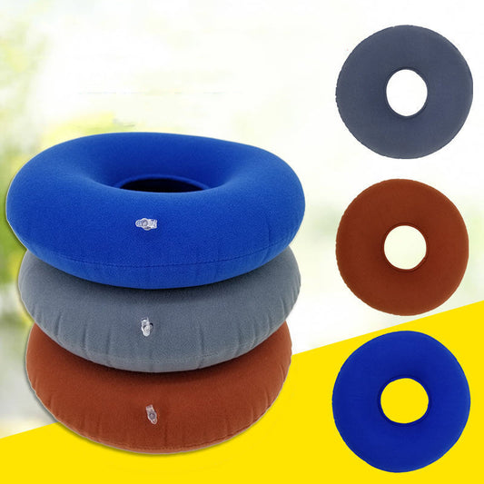 Household Simple Round Commode Inflatable Cushion